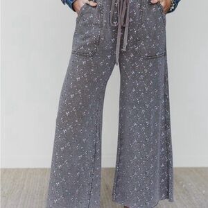 The Nest Blooming Season Pants Relaxed Wide-Leg